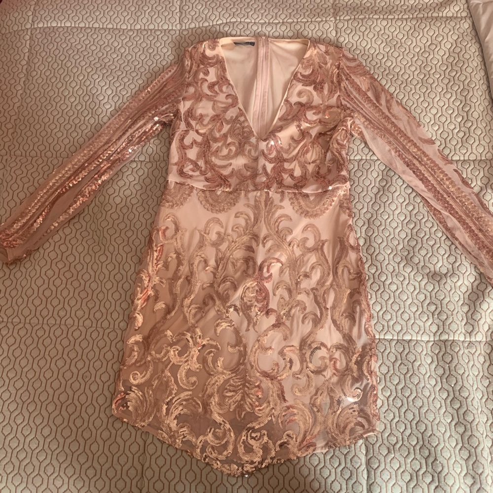 Chic sequin bodycon dress